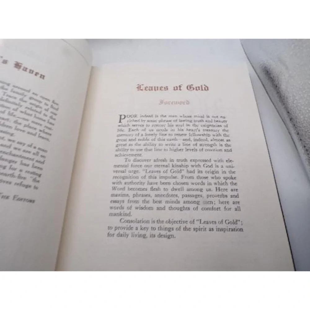 Leaves of Gold Clyde‎ Francis Lytle Brownlow Publishing Inspirational Anthology
